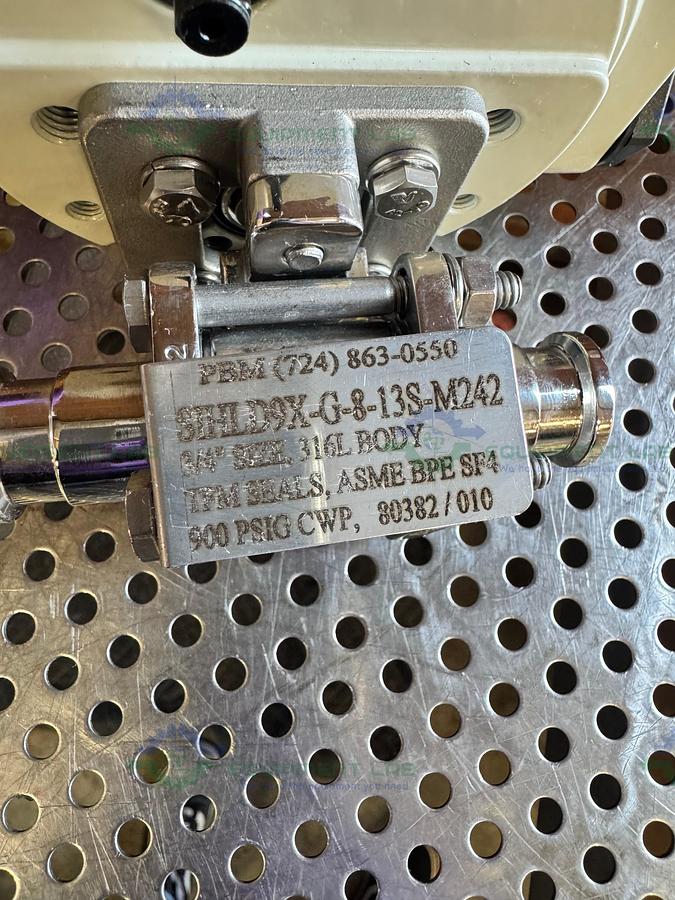 Used Promation P1.B-24N4-DC Precision Actuation Valve 135 Lbs /15Nm w/ 3.4" Valve