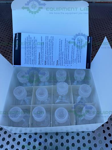 Case of 108 - Thermo  2015-0030 Nalgene Square Polycarbonate Bottles 30 mL