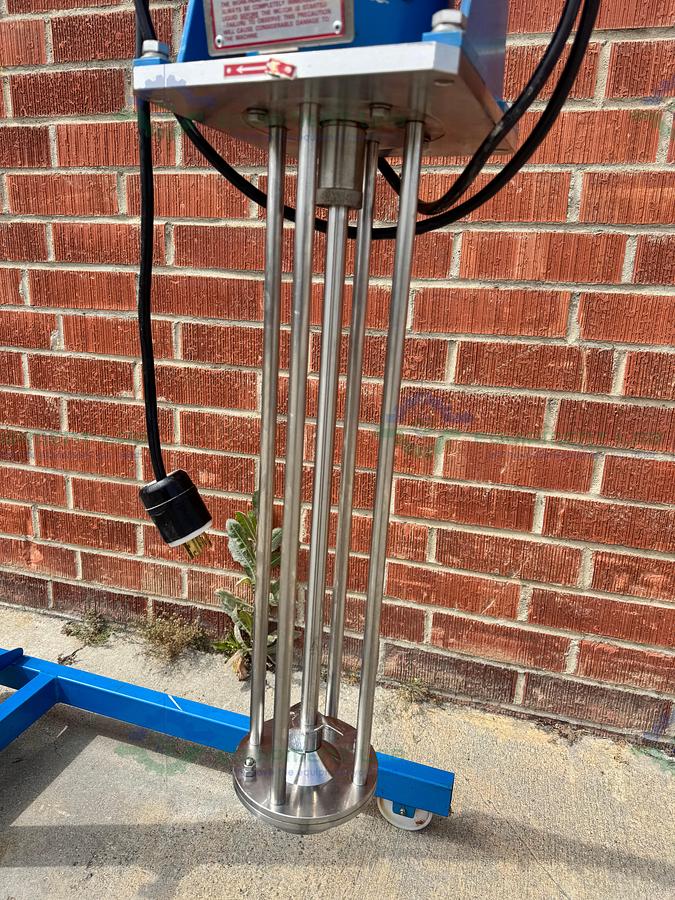 Used Silverson DX60 Homogenizer High Shear Batch Mixer w/  D Stand, 3 HP Motor