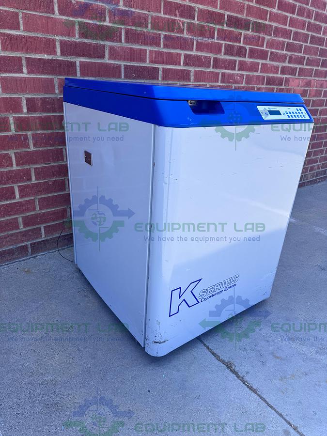 Used Taylor Wharton Kryos 24K K-Series Cryostorage System Liquid Nitrogen Storage