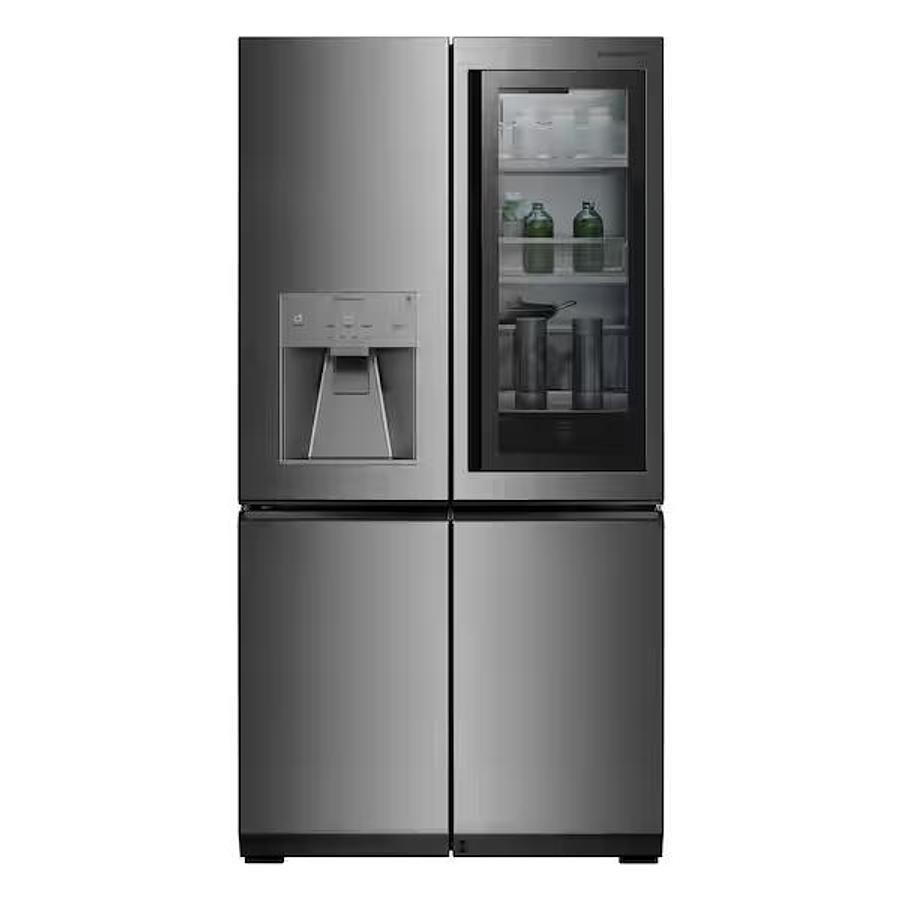 LG SIGNATURE SMART Counter-Depth Refrigerator in Textured Steel, Instaview