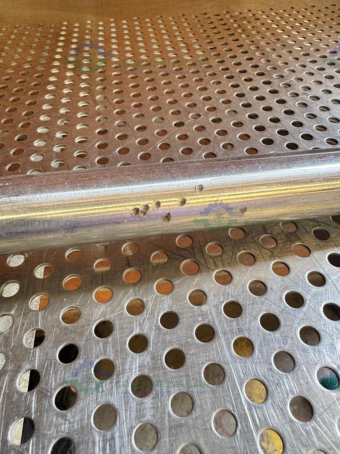 Used 48" Stainless Steel Mixing Shaft 1" Diameter w/ 8" Impeller