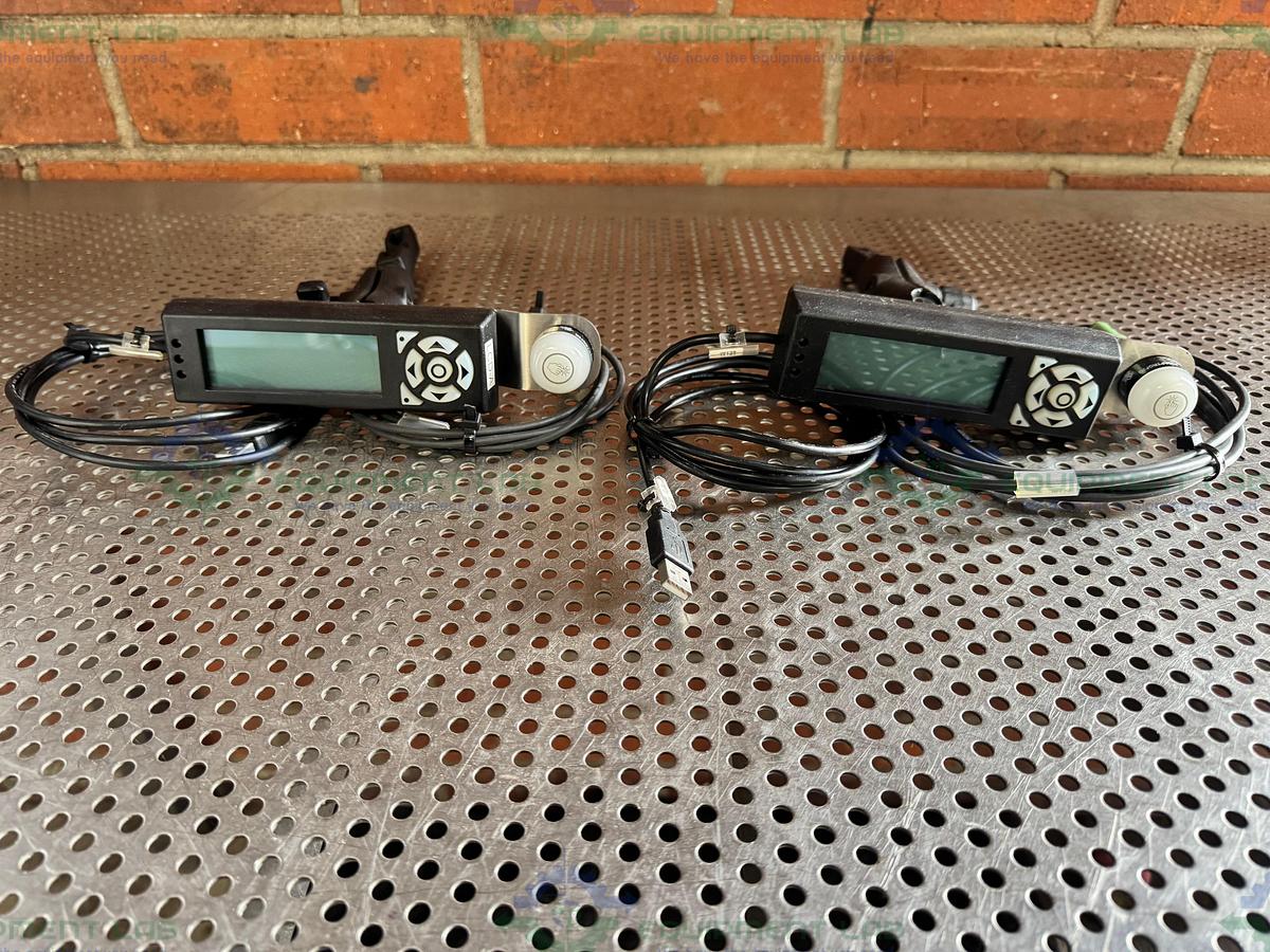 Used Lot of 2 - Matrix Orbital ELK204-7T-USB-GW-PL External 20x4 Character LCD HMI