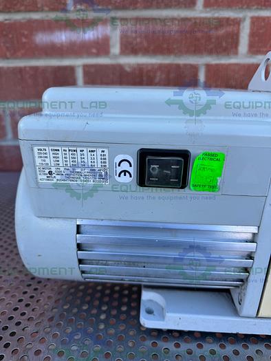 Used Edwards RV8 Rotary Vacuum Pump 1500/1800 RPM 110-120V