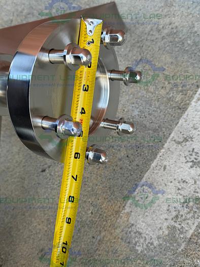 Used Schott AG 316 Stainless Steel Impeller 98" Height x 2" Female Threaded