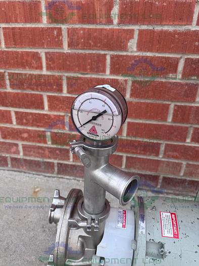 Used Fristam FZX2150 Centrifugal Pump Skid w/ Baldor Reliance 7.5 HP Motor 208/460V