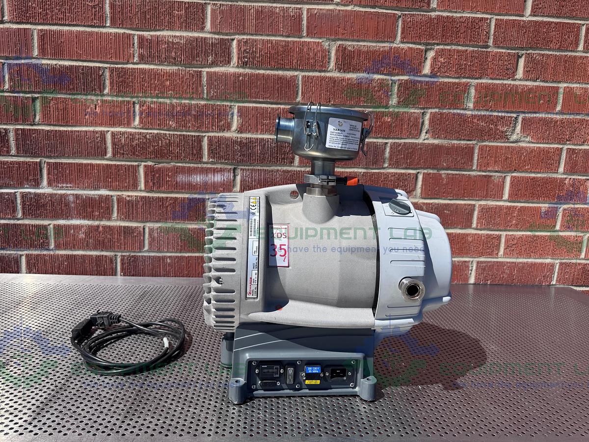 Used Boc Edwards XDS 35i Dry Scroll Vacuum Pump 100-240V w/ Varian Hepa Filter