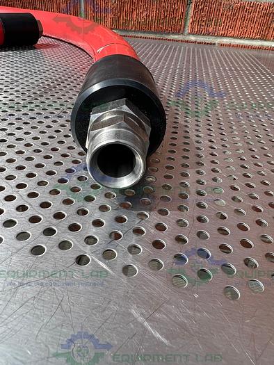 Used Unbranded  Insulated Flexible Chiller Hose 120" w/ 1" Female Threaded to Male