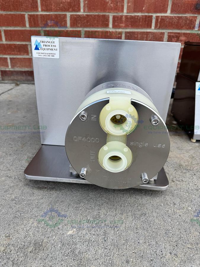 Used Triangle Process Quattroflow Q4400SU 4-Piston Diaphragm Pump w/ 3 HP Motor