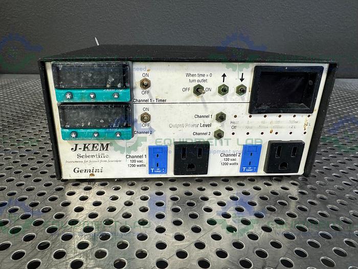 Used J-Kem Scientific Gemini Temperature Controller 120 VAC, 1800 Watts