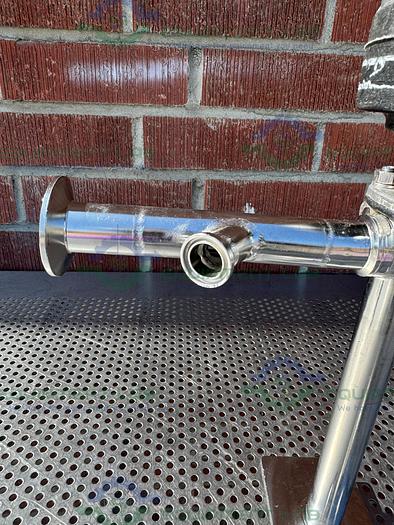 Used ITT Pure Flo Advantage 6 -Way Diaphragm Valve w/  1"  Sanitary Fitting