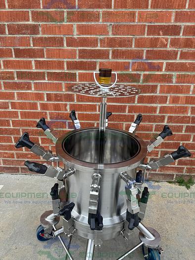 Used Allegheny  FH305900 Stainless Steel Stack Disk Filter Housing 150 FV/PSIG