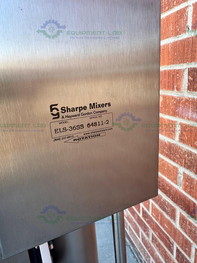 Used Sharpe Mixers SSG-050VF Portable Mixer w/ VFD, 1/2 HP Motor, Two Impellers