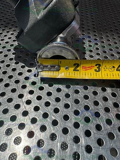 Used ITT Pure Flo 1-316L-RA20MAX-CWP150  Valve w/ 1" Sanitary Fitting