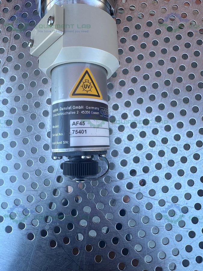 Used Optek AF45 Wavelength UV Absorption Sensor w/ 1/2" Sanitary Fitting