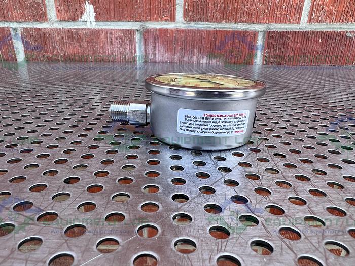 Winters Premium  Q825 Liquid Filled Pressure Gauge 63" x 1/4", 0-160 PSI