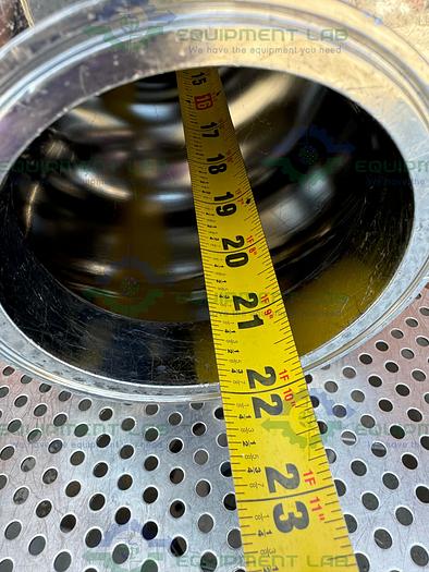 Used Alloy Products 15 Liter Stainless Steel Vessel 125 PSI w/ 4.5" Opening