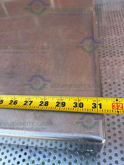 Used Mettler Toledo KCC150S Stainless Steel Bench Scale 300 Lb Capacity 23" x 31"