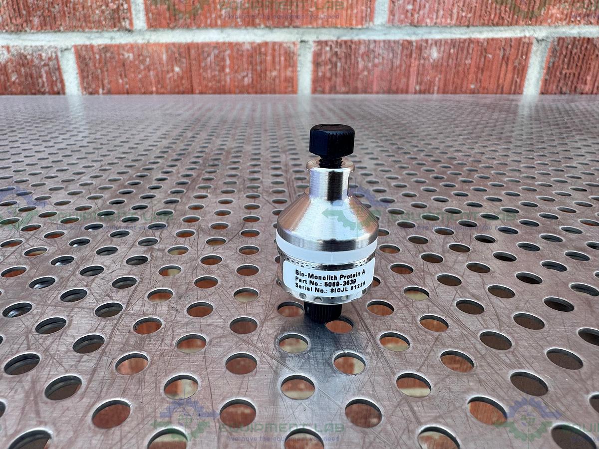 Used Agilent 5069-3639 Bio-Monolith Protein A Column 5.2x4.95mm