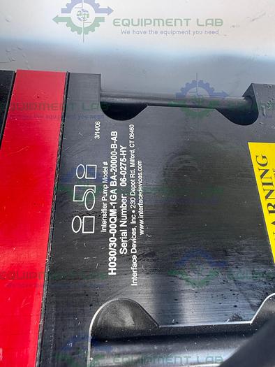 Used Interface Devices  H030/30 Intensifier Pump w/ Millipore 20"x 9" x 24" Enclosure