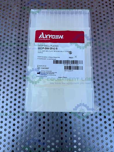 Box of 10 - Axygen  P-DW-20-C-S Deep Well Plates 2.0 mL, 96 Round Wells