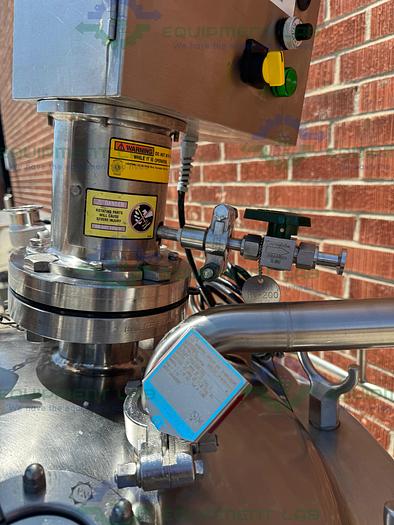 Used Northland 250 Liter Stainless Steel Jacketed Reactor FV/ 45 PSI w/ Mixer