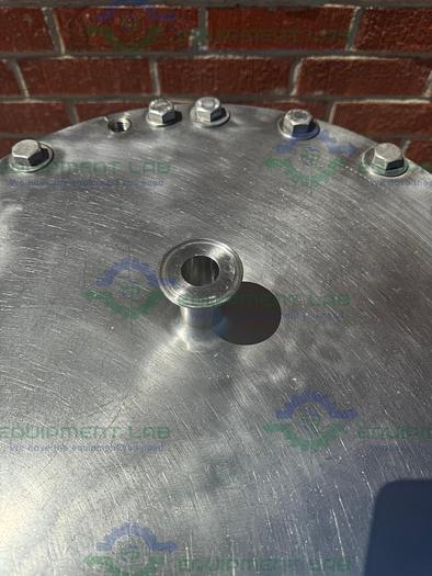 Used Mann Stainless Steel 300mm x 400mm Filter Housing w/ Full Vacuum Pressure Vessel