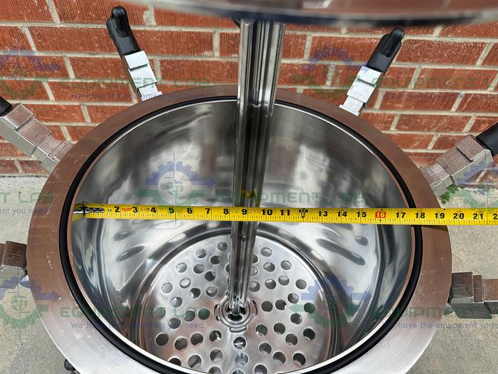 Used Allegheny  FH305900 Stainless Steel Stack Disk Filter Housing 150 FV/PSIG