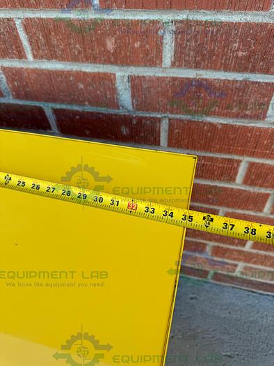 Used Justrite 892320 Flammable Liquid Storage Cabinet 22 Gallon w/ Shelf, Key