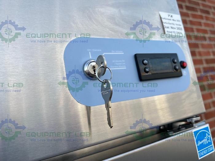 Used VWR  GTVWG49FSSA Stainless Steel Auto Defrost Freezer - 25°C 49 Cu, Ft.