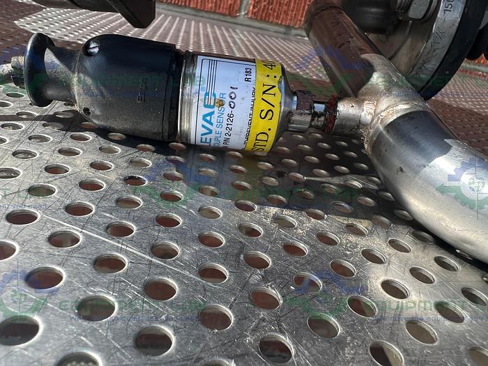 Used Unbranded Diffusion Pump 8" x 36" w/ 4" Stainless Steel Elbow