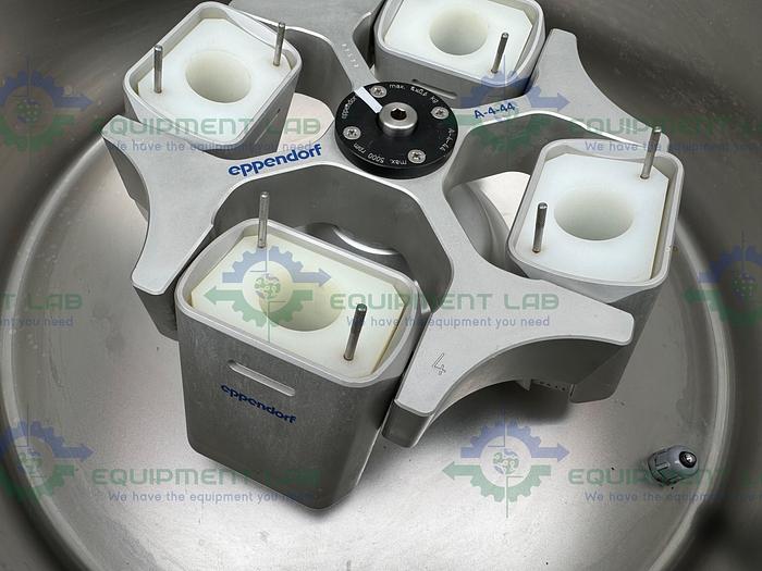 Used Eppendorf  5810R Refrigerated Centrifuge w/ Eppendorf A-4-44 Rotor