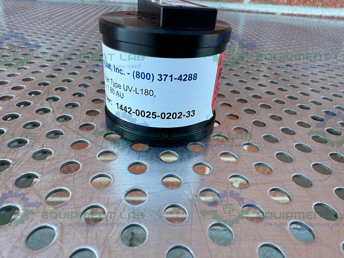 Used Optek / Danulat 1442-0025-0202-33 Calibration Filter UV-L180, 1.80 AU