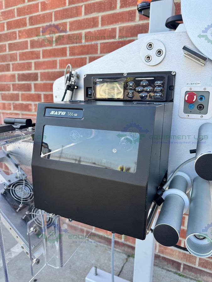 for parts or not working Sato S86 ex Print Engine w/ AL Tech Alcode Print and Apply Labelling Machine