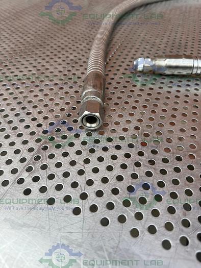 Used Unbranded  Stainless Steel Flexible Hose 72" w/ 3/4" Female to Male Fitting