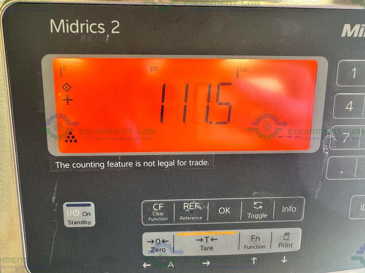 Used Minebea Intec CAPS1U-20CC-LU Stainless Steel Scale 10x10 w/ MIS2UR-V2, 20 LBS CAPS1U-20CC-LU Stainless Steel Scale 10x10 w/ MIS2UR-V2, 30 LBS