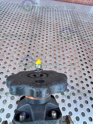 Used ITT Pure Flo 316L Stainless Steel Diaphragm Valve w/ 1/2" Sanitary Fitting