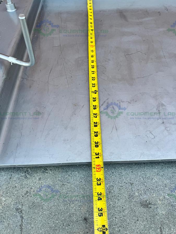 Used Sartorius Minebea Intec IFS4-600II-I SS Scale 1320 LBS w/ MIS2U Readout
