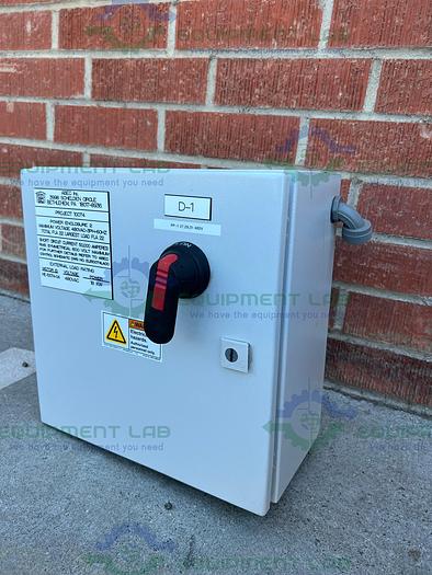 Used Industrial Control Panel  1244250 Standard Enclosure 9" x 15.5" x 16"