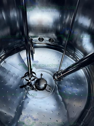 Used DCI  500 Liter Stainless Steel Jacketed Reactor 45 PSI w/ 0.5 HP Mixer
