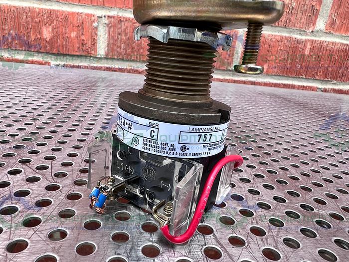 Used Allen-Bradley  800H-QPT24 Series C Illuminated Push Button Switch 24V