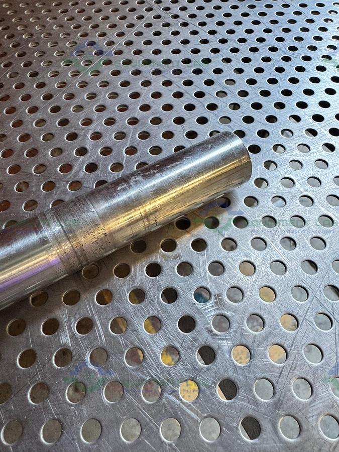 Used 56" Stainless Steel Mixing Shaft  1" Diameter w/  6" Impeller