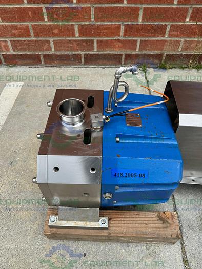 Used Idex Wright Flow / Viking  S4S Duralobe Rotary Lobe Pump  w/ 15 HP Motor