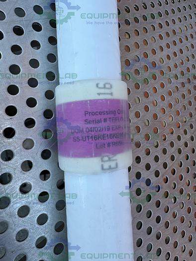 Used Unbranded 72" Silicone Flexible  Hose w/ 1" Sanitary Fitting