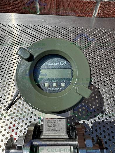 Used Yokogawa Admag CA202SN Magnetic Flowmeter w/ 1" Sanitary Fitting