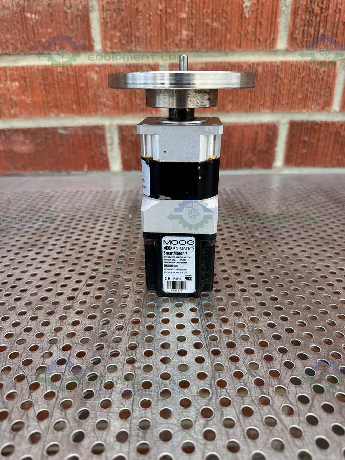 Used Moog SM23165DT-DE Integrated Servo Smart Motor w/ Moog GH23SP100 Gear Box 100:1