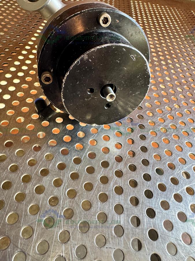 Used MKS 162-0025K Ultra-High Vacuum Angle Isolation Valve w/ KF25 Fitting