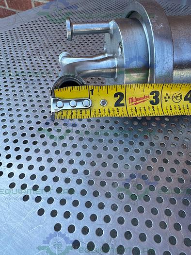 Used Allegheny Bradford 6.2 Liter Stainless Steel Filter Housing 150 PSI