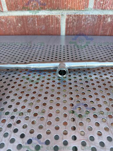 Used ITT Pure Flo .5-316L- RA20MAX 5 Way Diaphragm Valve w/ 1/2" Sanitary Fitting