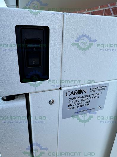 Used Caron  7410-5-1 CO2 Dual Stacked Laboratory Incubator 45°C, 115V